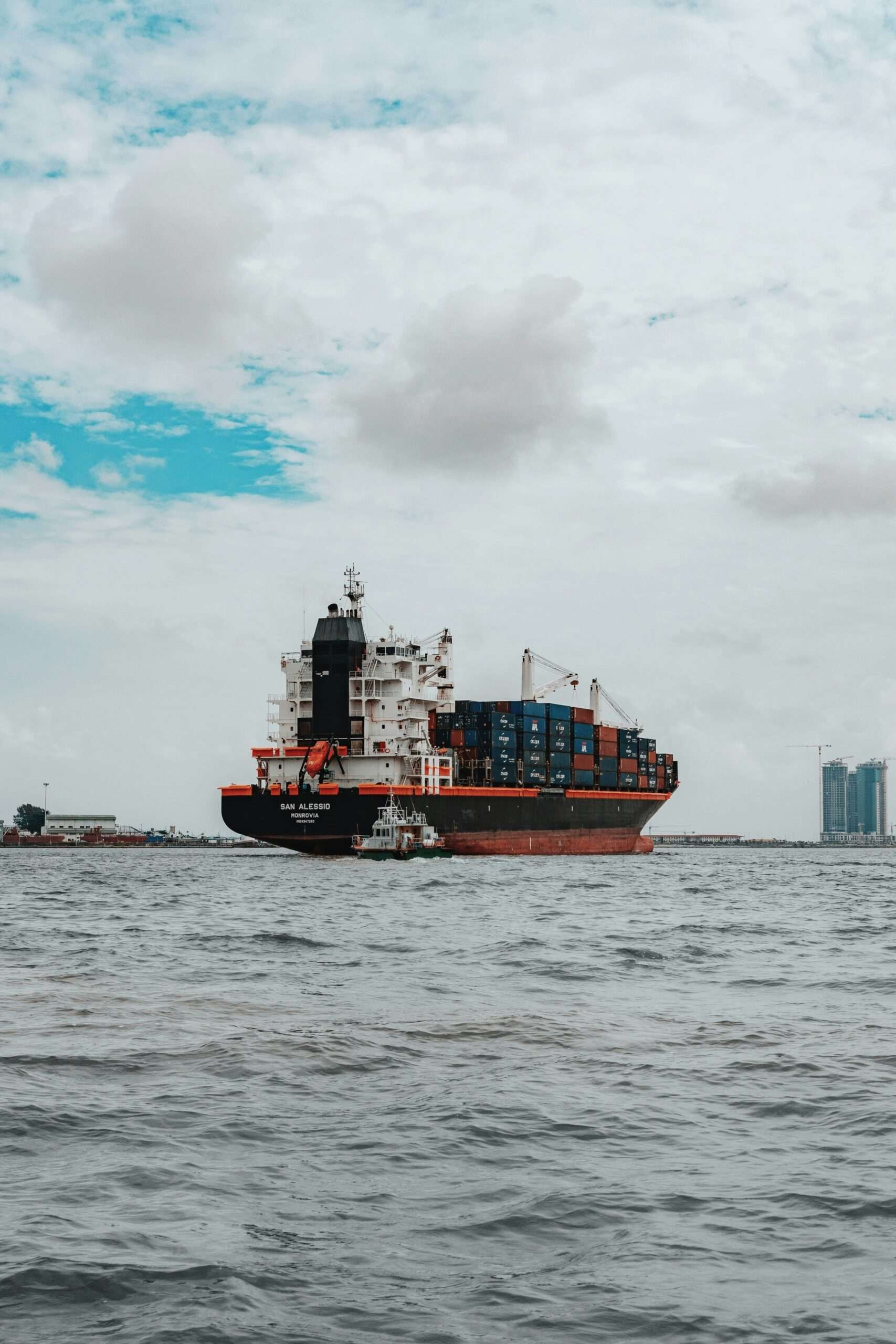 transporte de carga maritimo